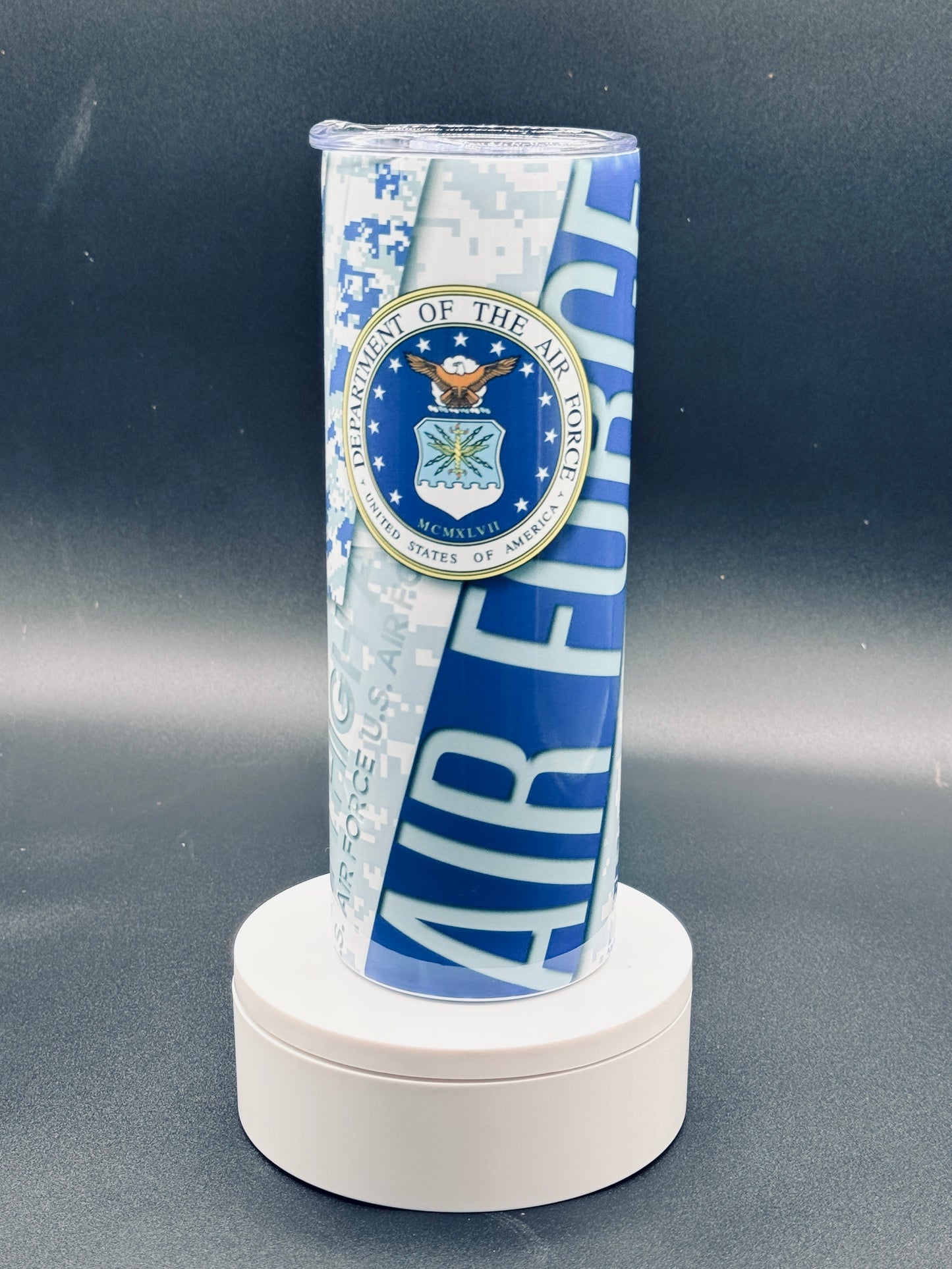 Air Force 20 oz Skinny Tumbler