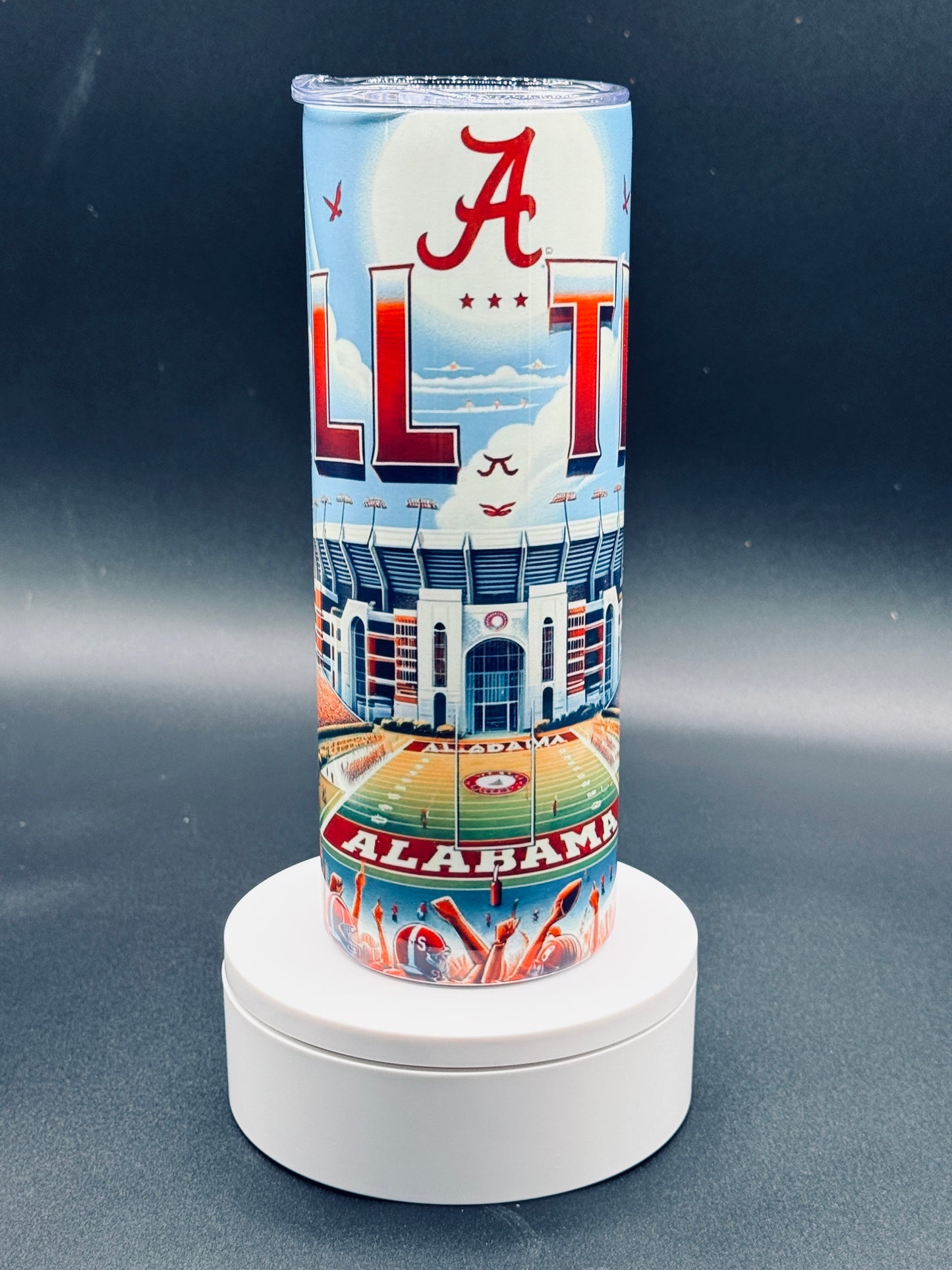 Alabama Roll Tide 20 oz Skinny Tumbler