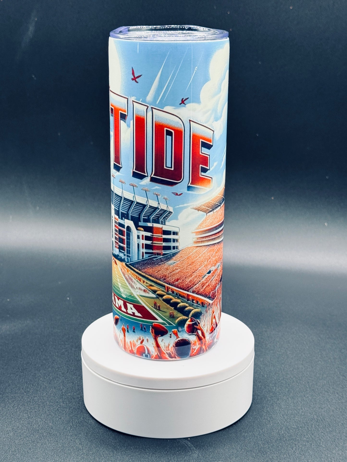 Alabama Roll Tide 20 oz Skinny Tumbler