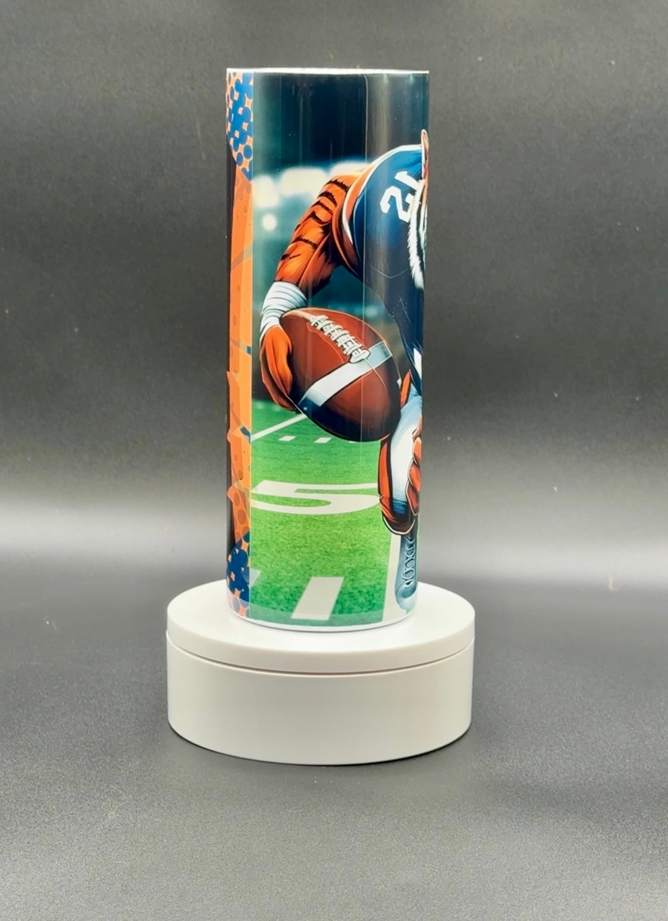 Auburn Tigers 20 oz Skinny Tumbler