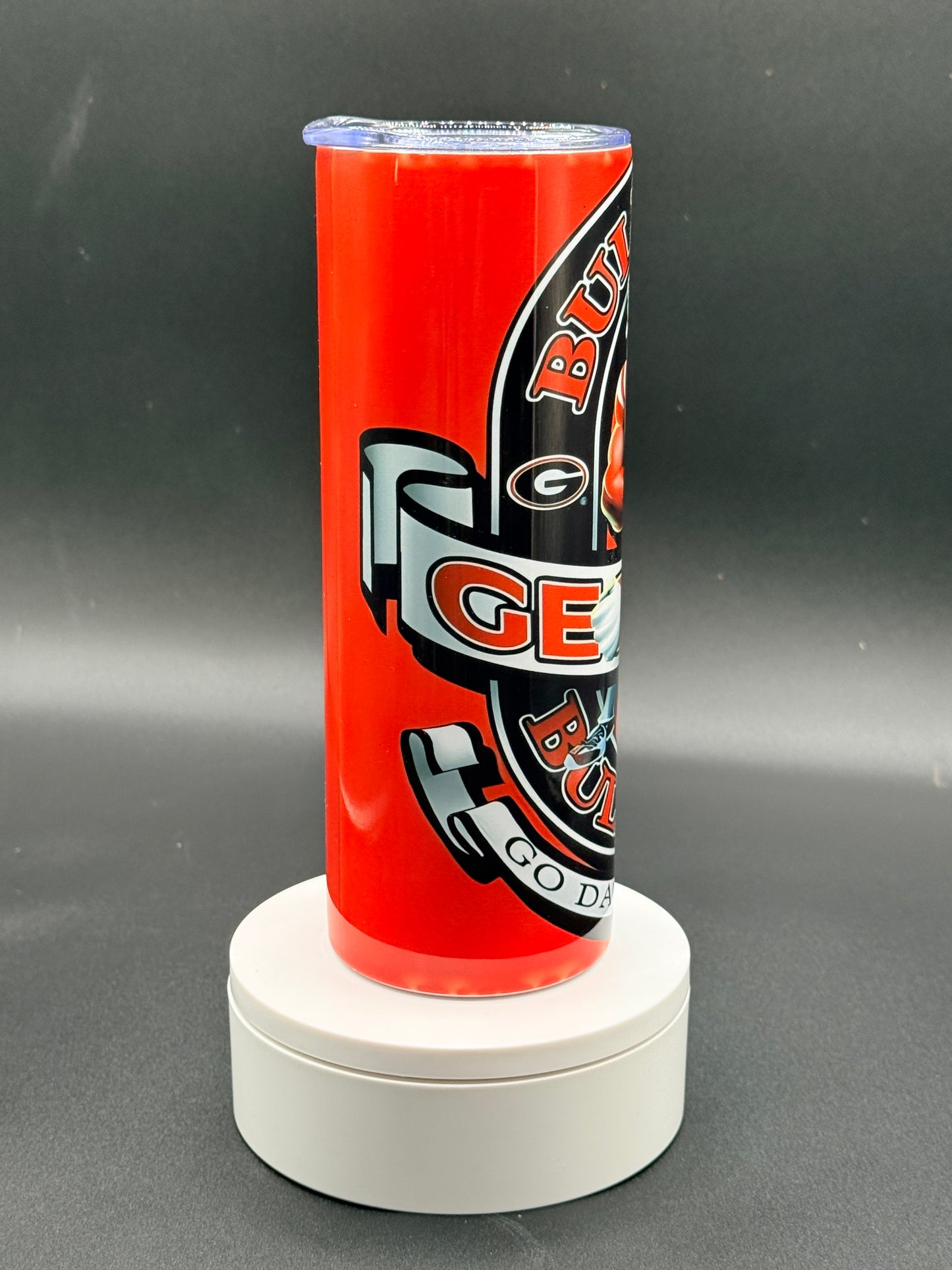 Georgia Bulldogs 20 oz Skinny Tumbler