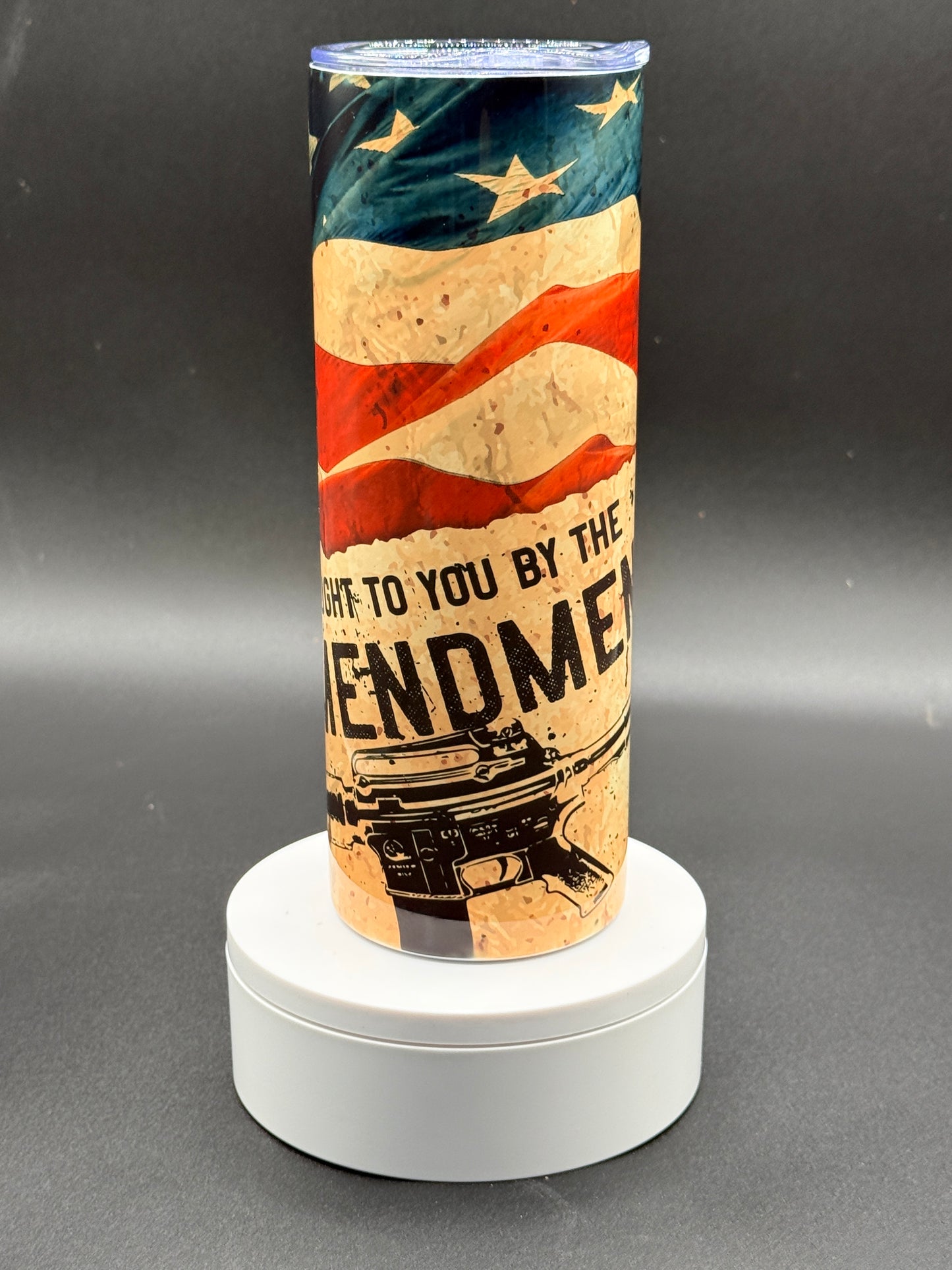 2nd Ammendment 20 oz Skinny Tumbler
