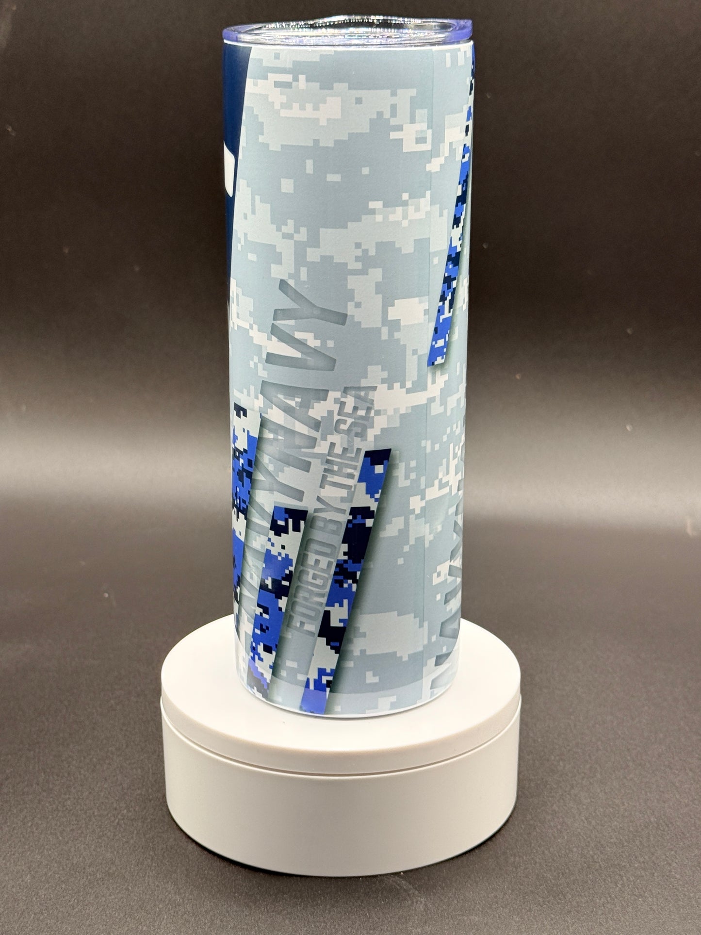 Navy 20 oz Skinny Tumbler